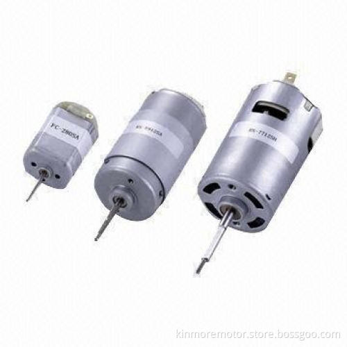 DC Motors, 4 to 52mm Diameter, Housing for Vacuum Cleaners/Power Tools/Dispenser/Toys/Home Appliance